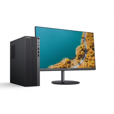 臺式機電腦：華為擎云W525信創(chuàng)/PGUW-WBX0J1/盤古M900/8G+256G/有光驅(qū)/無WiFi/UOS或KOS試用版/23.8wled/鼠標(biāo)鍵盤/麒麟系統(tǒng)三年